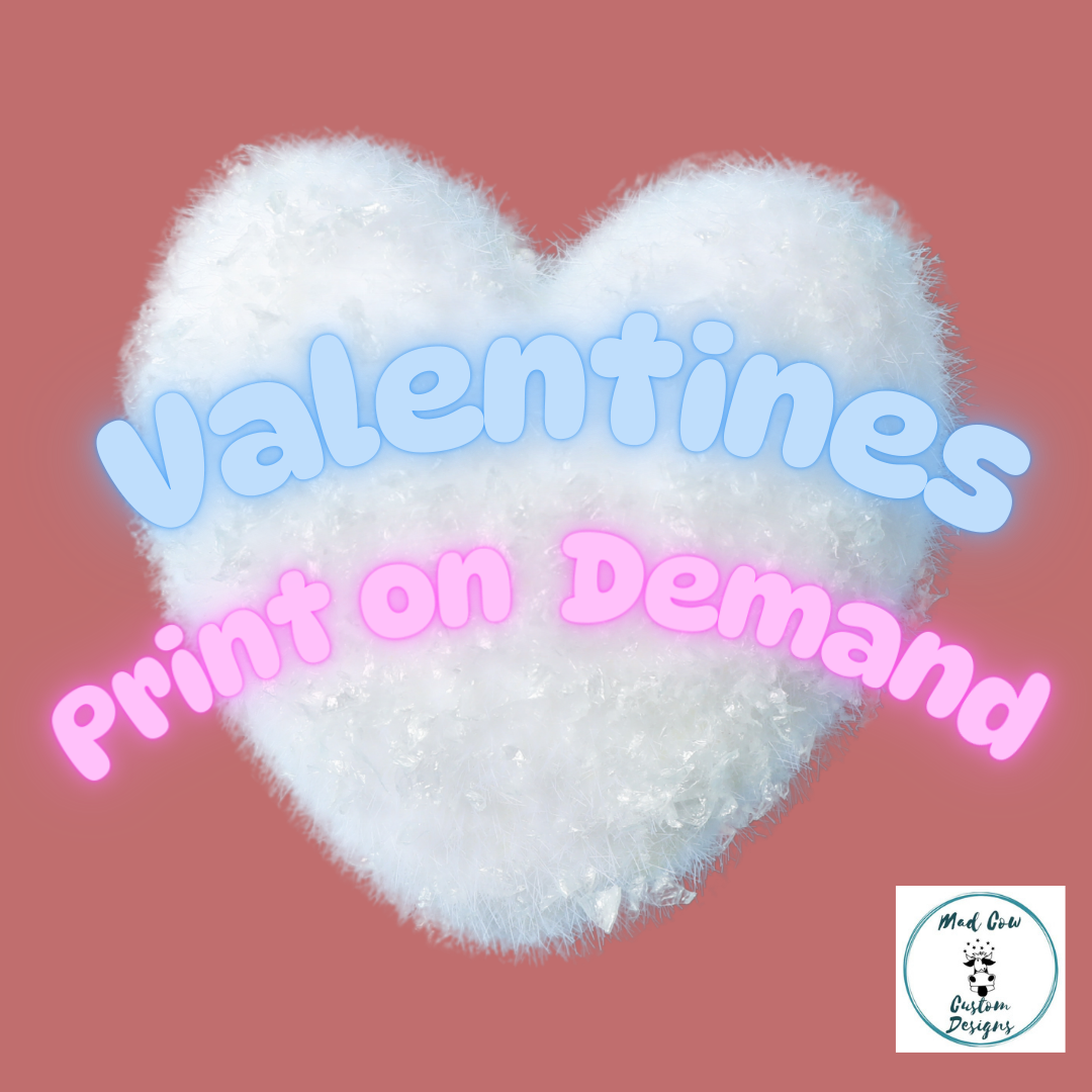 Valentine's DTF Print on Demand