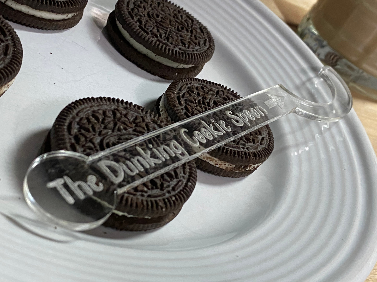 Dunking Cookie Spoon - Digital Cut File ONLY- No physical product - Glowforge/Laser Cut Machine File