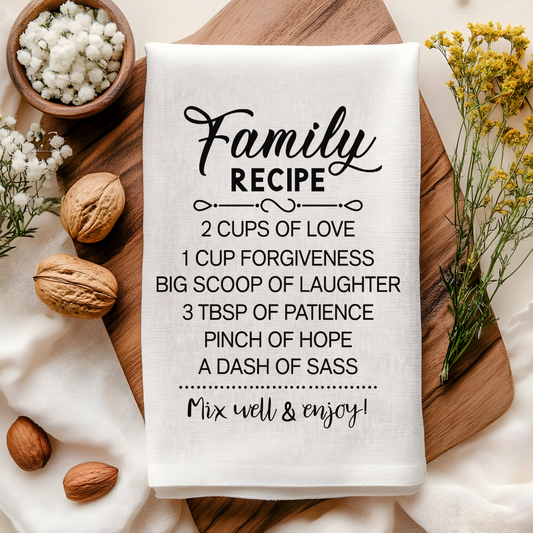 Family Love Kitchen Towel