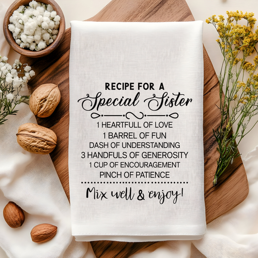 Special Sister Kitchen Towel